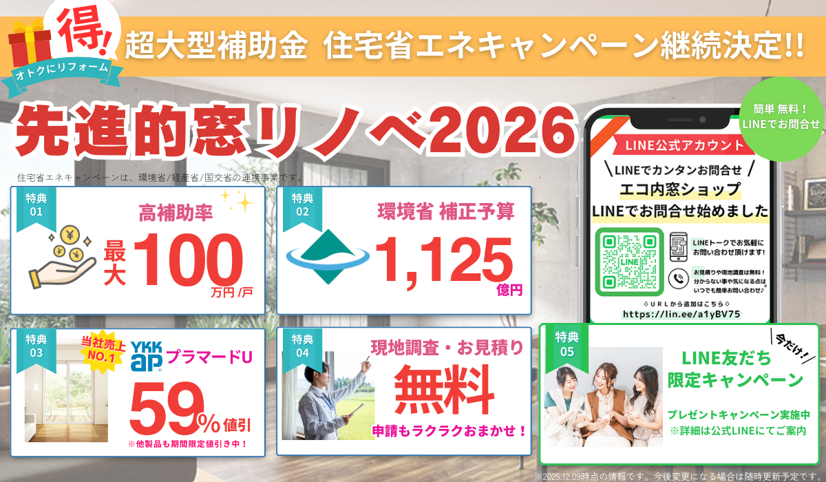 先進的窓リノベ