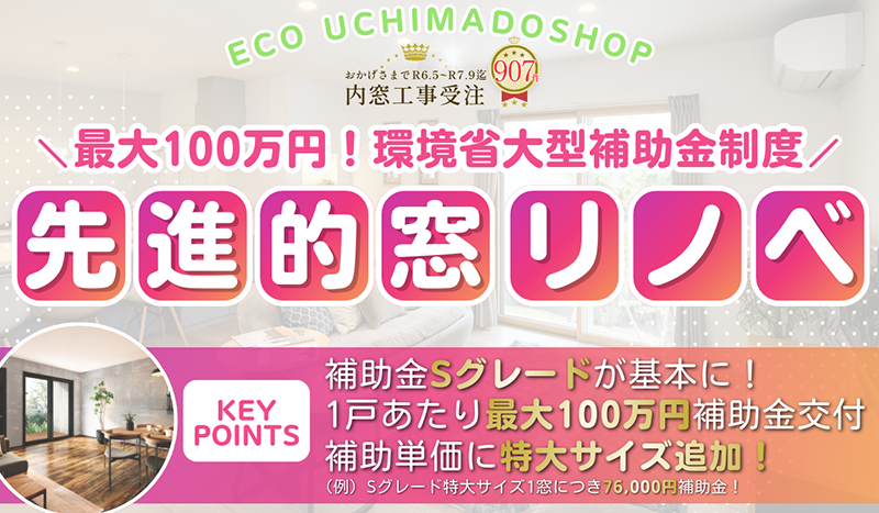 先進的窓リノベ事業